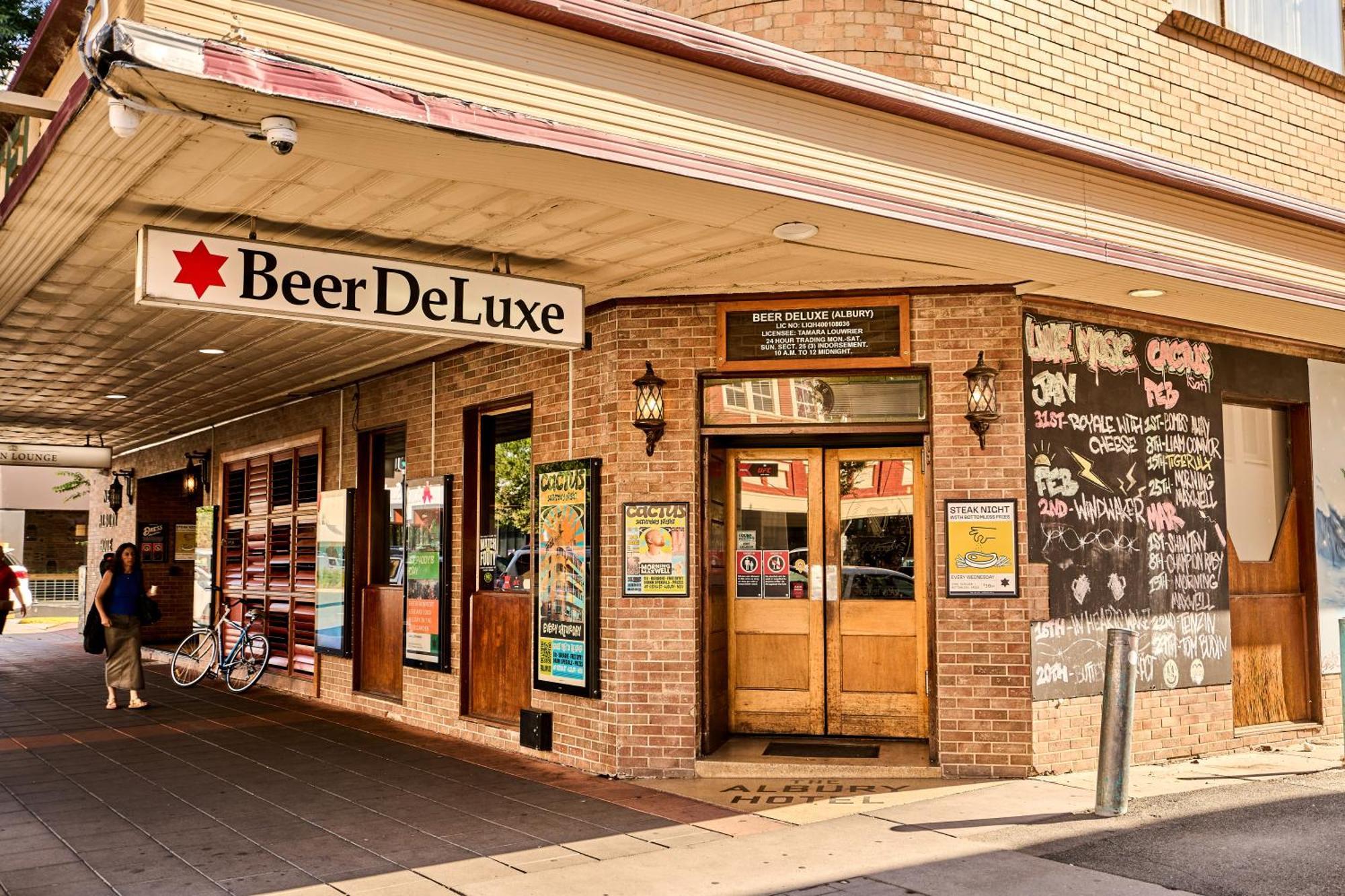 Beer Deluxe Albury Hotell Exteriör bild